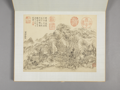 董邦达山水册, , Bangda Dong