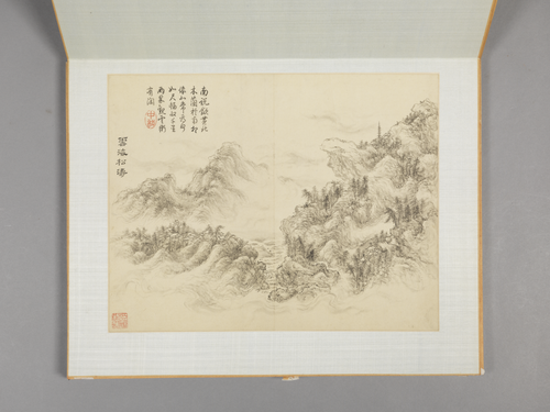 董邦达山水册, , Bangda Dong