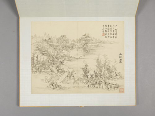 董邦达山水册, , Bangda Dong