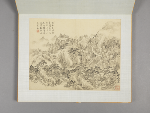 董邦达山水册, , Bangda Dong