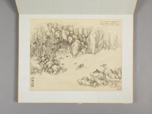 董邦达山水册, , Bangda Dong
