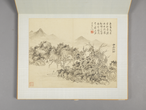 董邦达山水册, , Bangda Dong