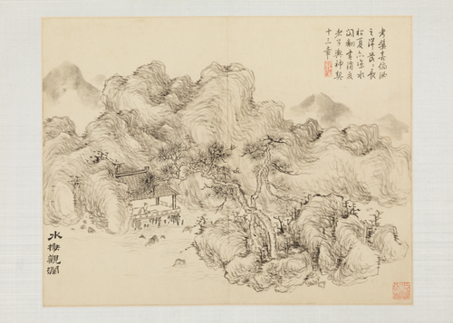 董邦达山水册, , Bangda Dong