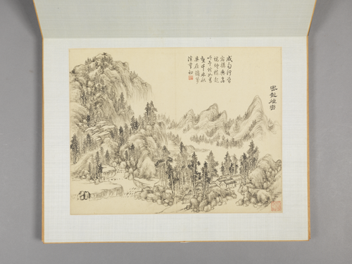 董邦达山水册, , Bangda Dong