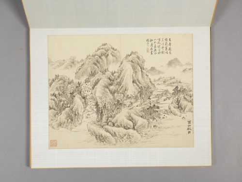 董邦达山水册, , Bangda Dong