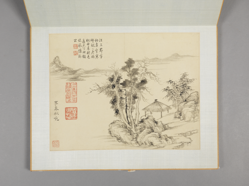 董邦达山水册, , Bangda Dong
