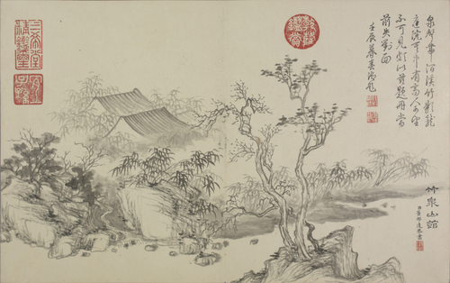 董邦达山水册, , Bangda Dong