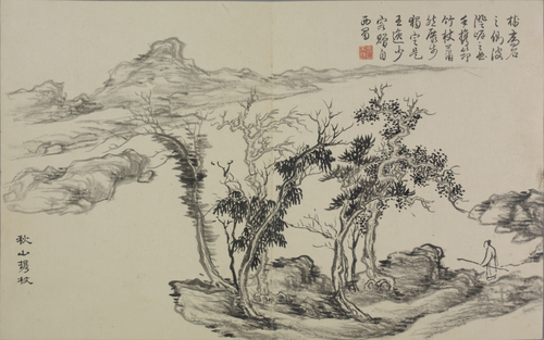 董邦达山水册, , Bangda Dong