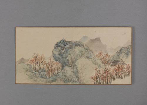 董邦达山水册, , Bangda Dong