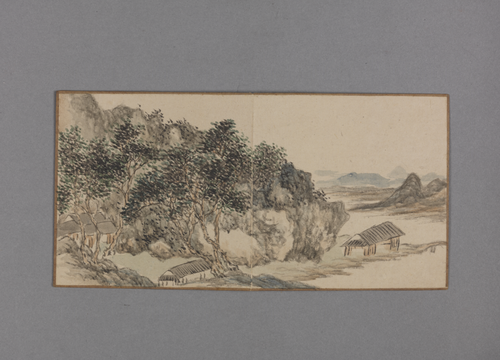 董邦达山水册, , Bangda Dong