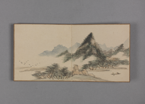 董邦达山水册, , Bangda Dong
