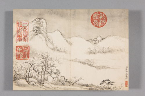 董邦达山水册, , Bangda Dong