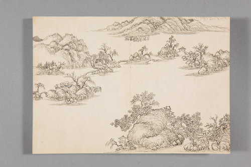董邦达山水册, , Bangda Dong