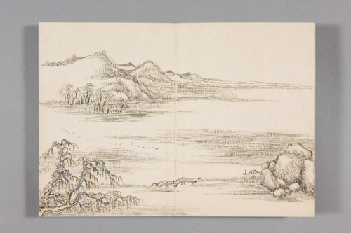 董邦达山水册, , Dong Bangda