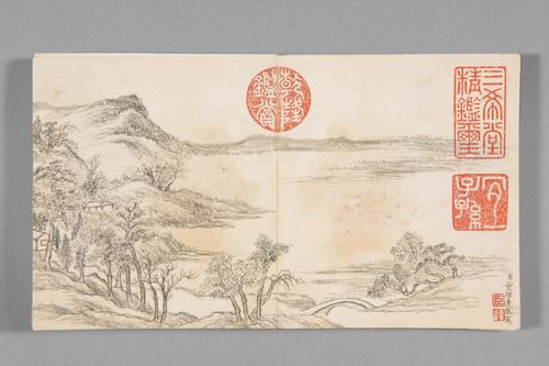董邦达山水册, , Dong Bangda