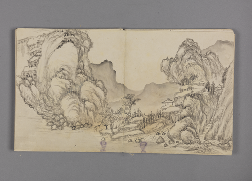 董邦达山水册, , Dong Bangda