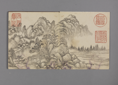 董邦达山水册, , Dong Bangda