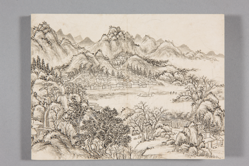 董邦达山水册, , Dong Bangda