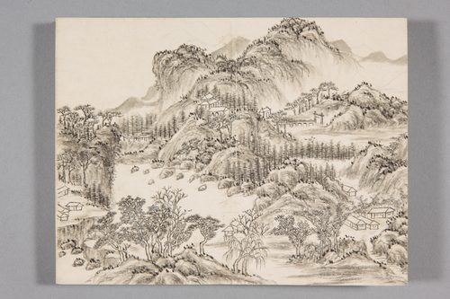 董邦达山水册, , Dong Bangda