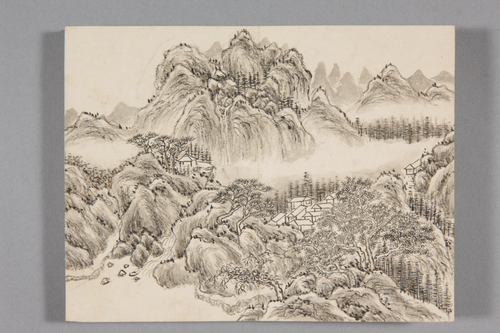 董邦达山水册, , Dong Bangda