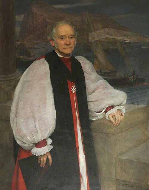 Charles Waldegrave Sandford (1828–1903), Bishop of Gibraltar, 1898, Herbert Arnould Olivier