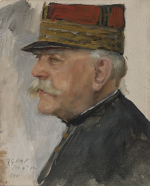 Marshal Joffre (1852–1931), Commander-in-Chief, French Armies, 1915, Herbert Arnould Olivier
