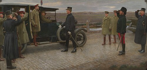 Where Belgium Greeted Britain, 4 December 1914, the Meeting of George V and Albert I, King of the Be, 1915, Herbert Arnould Olivier