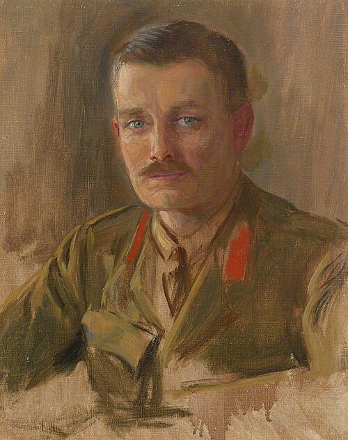 Colonel Sir Hereward Wake (1876–1963), 13th Baronet, Member of Information Department (study related, 1918, Herbert Arnould Olivier