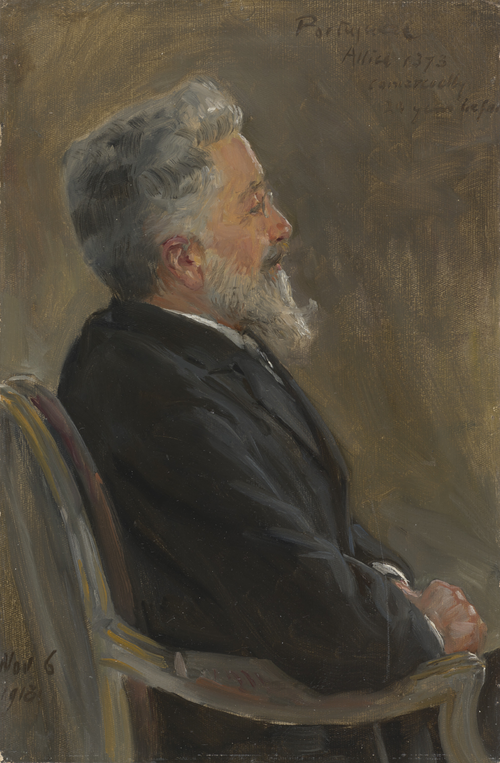 António Maria de Bettencourt Rodrigues (1854–1933), Portugese Ambassador (preparatory study for 'Ter, 1918, Herbert Arnould Olivier