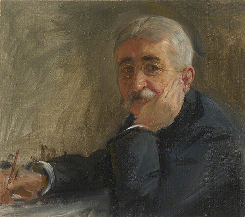 Stephen Pichon (1857–1933), French Foreign Minister (preparatory study for 'The Supreme War Council , 1918, Herbert Arnould Olivier