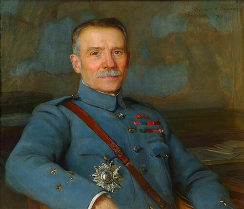 General Sir Emile Belin, KCB, French Permanent Military Representative, Supreme War Council, Versail, 1919, Herbert Arnould Olivier