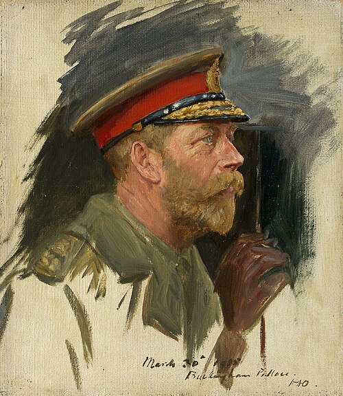 King George V (1865-1936), 1915, Herbert Arnould Olivier