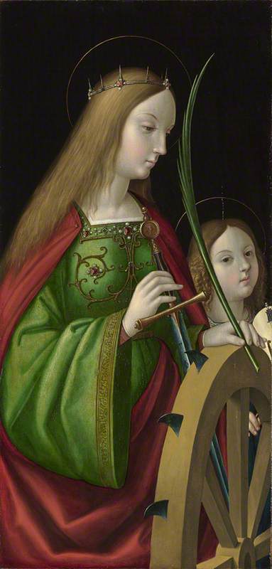 Saint Catherine of Alexandria, 1514, Antonio Solario