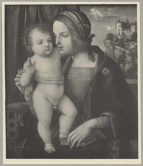 Virgin and Child, 1400, Antonio Solario