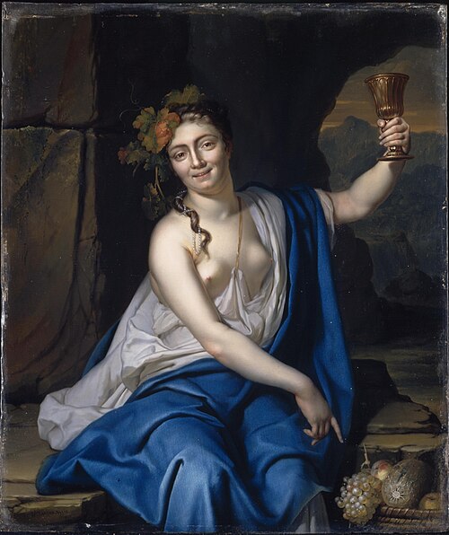 Bacchante, 1719, Herman van der Myn