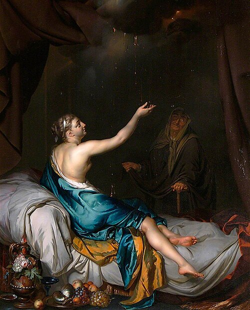 Danaë, , Herman van der Myn