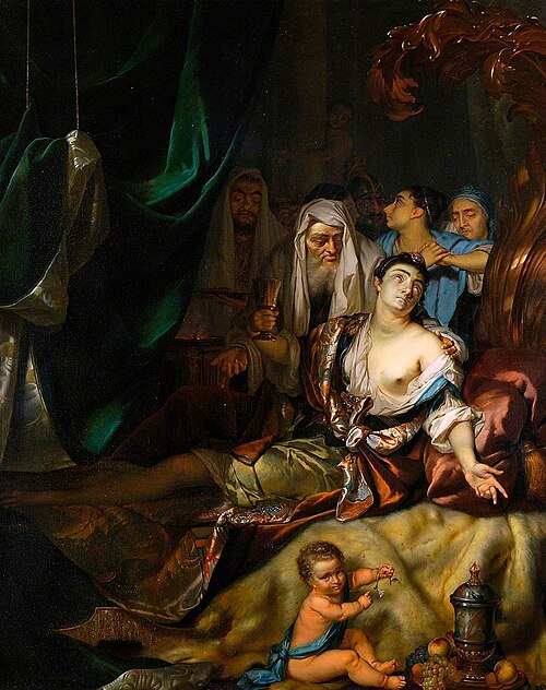 Death of Sophonisba, , Herman van der Myn