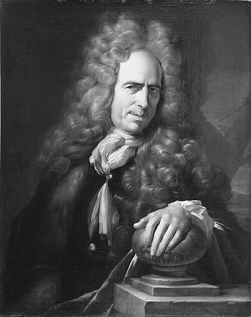 Portrait of a man, 1716, Herman van der Myn