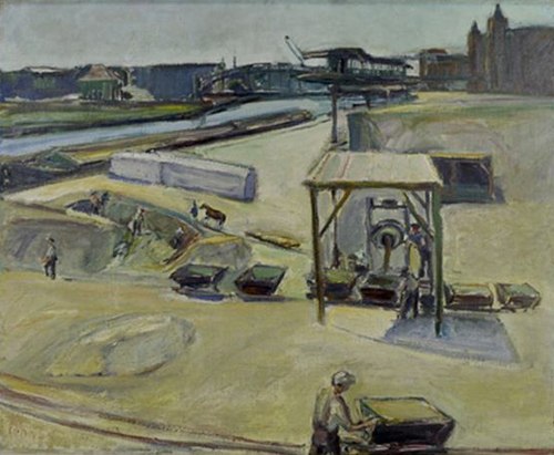 Cement Mixer, 1942, Ludwig Jonas