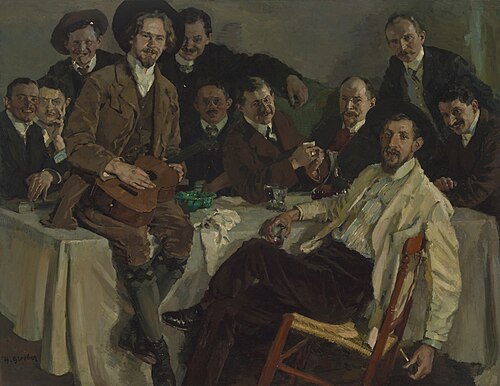 Malschüler, 1908, Hermann Groeber