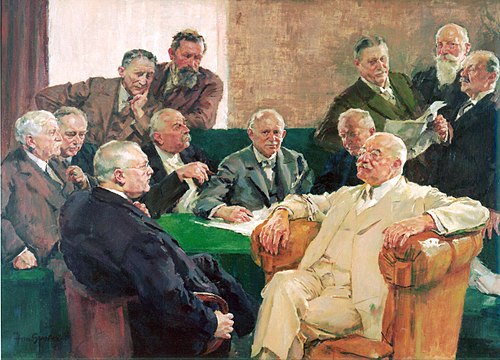 Götterrat, 1926, Hermann Groeber