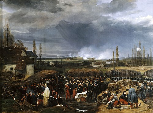siège de la citadelle d'Anvers, 1840, Horace Vernet