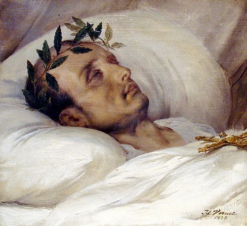 Napoléon sur son lit de mort, 5 mai 1821, 1826, Horace Vernet