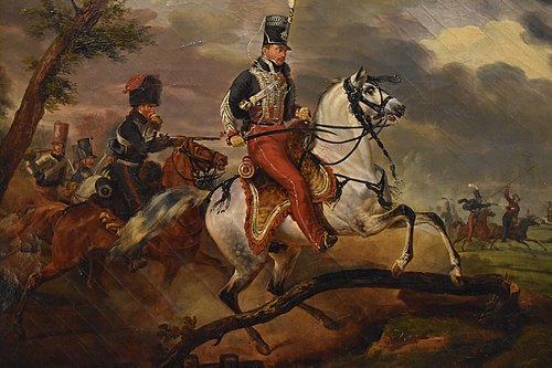 Portrait équestre du Colonel Clary, 1815, Horace Vernet