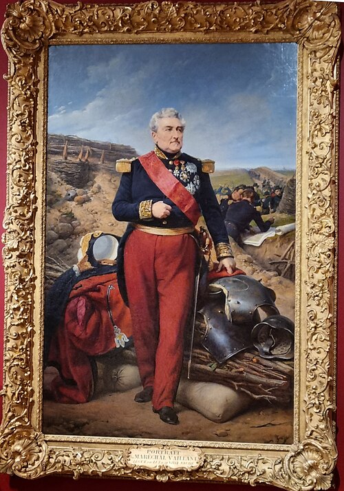 Portrait du maréchal Vaillant, 1854, Horace Vernet