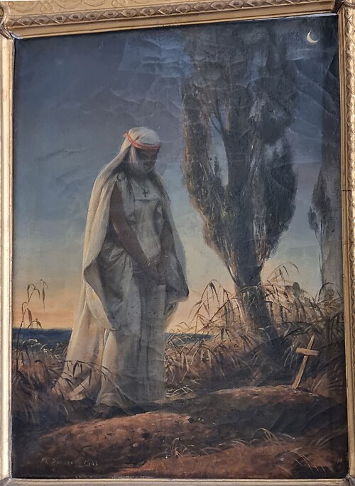 Une Tombe en terre d'Afrique, 1845, Horace Vernet