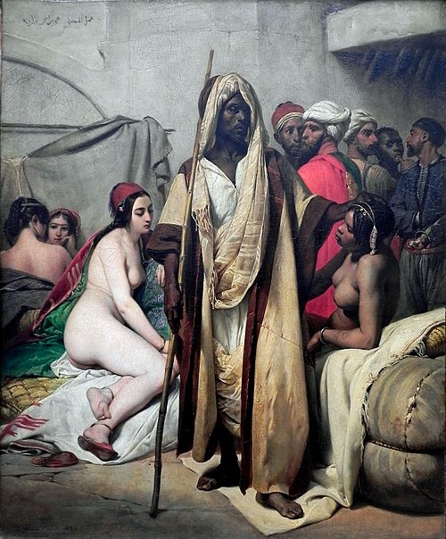 Marché aux esclaves, 1836, Horace Vernet