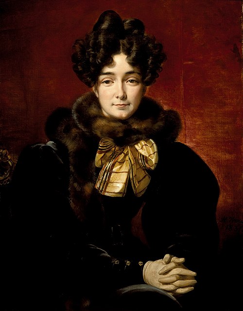 Portrait d'une dame, 1831, Horace Vernet