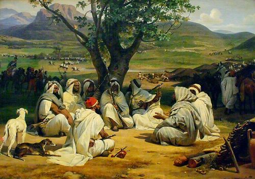 Le parlementaire et le medjeles, 1834, Horace Vernet