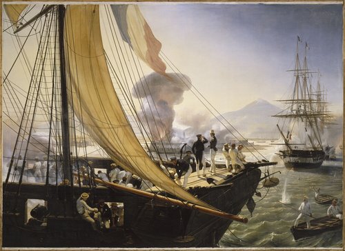Prise du fort Saint-Jean-d'Ulloa, 27 novembre 1838, 1841, Horace Vernet